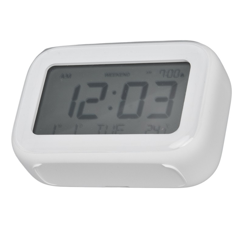 Mini Digital Alarm Clock with LCD Screen Snooze Function 12H