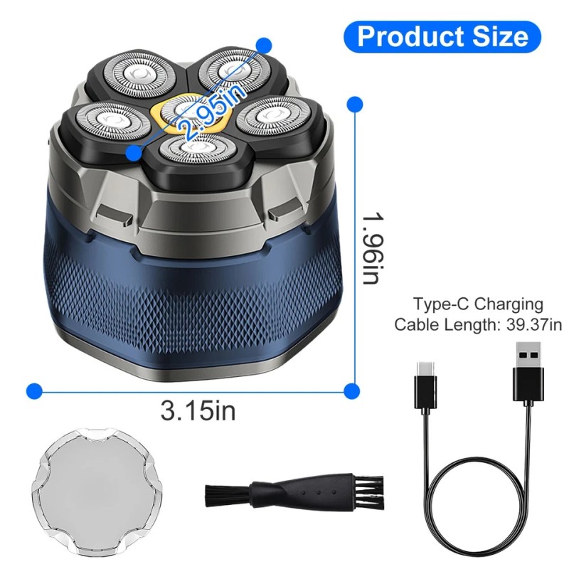 Head Shavers for Bald Men Mens Head Shaver, Detachable Head,