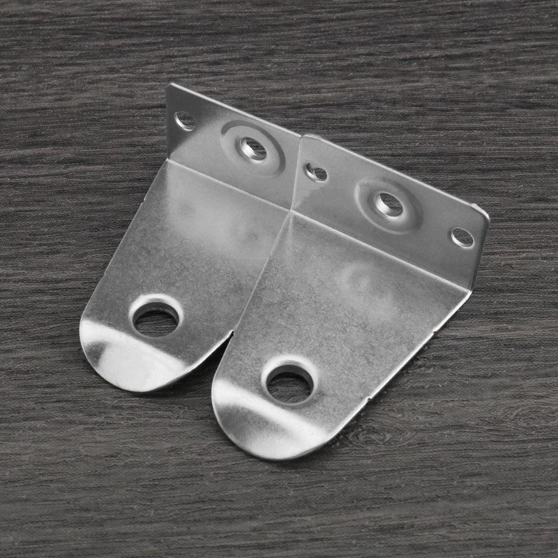 EMSea 4PCS Hold Down Brackets with Mounting Screws Metal Blinds