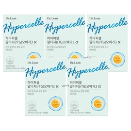 Hypercell Omega3 Alpha Doctor Lean Omega3 5 months supply / 하이퍼셀오메가3 알파 닥터린오메가3 5개월분