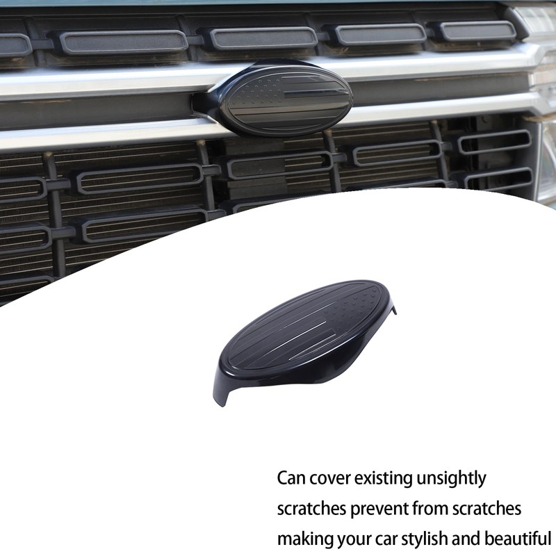 Car Emblems Logo Ring Trim Cover Compatible with Ford Maverick