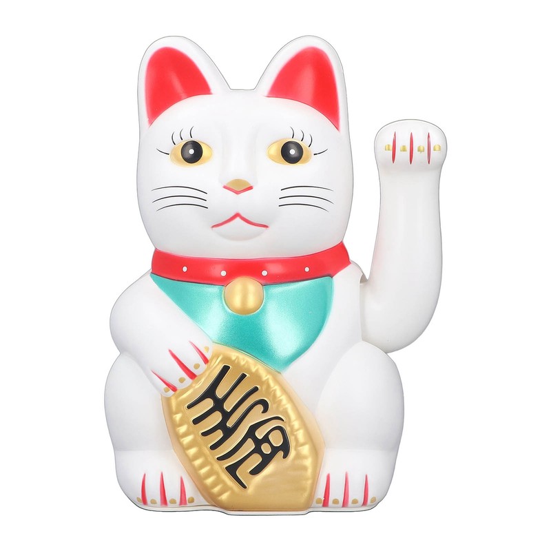 10inch Waving Fortune Lucky Cat Cute Fortune Cat Statue Decoration