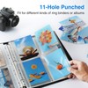 Sooez 30 Pack Heavy Duty Photo Sleeves for 3 Ring