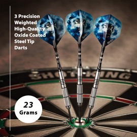 Fat Cat by GLD Products Unisex Predator Darts, Black UK
