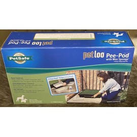 PetSafe Pet Loo Pee Pod Pack of 7 Replacement Pods 1 Tub Wee Sponge & Scoop