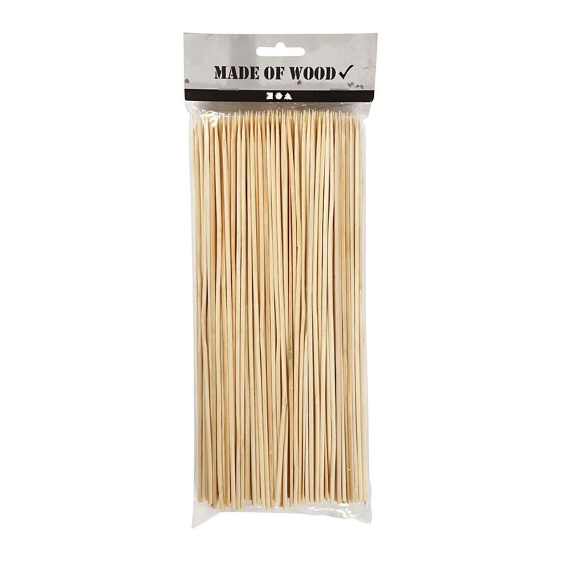 Creativ Company 10902 Pack of 200 Bamboo Skewers