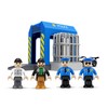 Wooden Train Tracks Accessories, Train Set Piece of Police Station