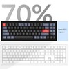 Keychron Q7 Wired Custom Mechanical Keyboard, 70% Layout QMK/VIA Programmable