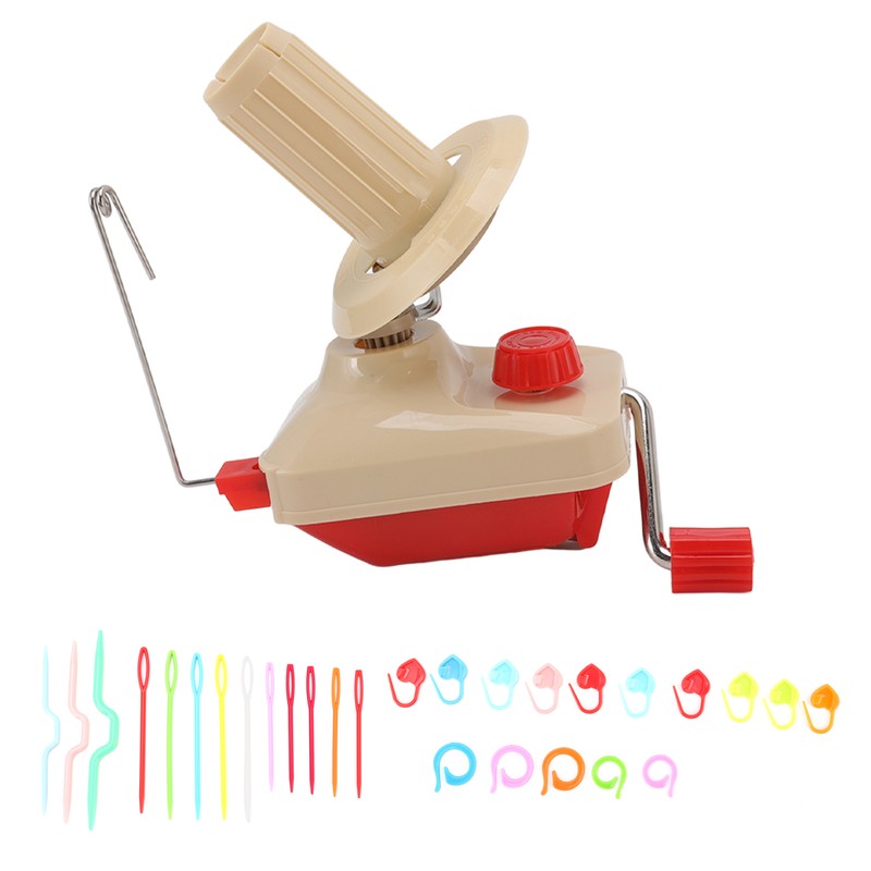 Yarn Winder Portable Household Hand Operated Handheld Low Noise Yarn