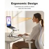 Zewwen Ergonomic & Adjustable Laptop Stand for Desk, Foldable &
