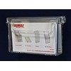 Taymar OD95_X2 Outdoor Landscape Business Card Holder 2 Pieces Colourless