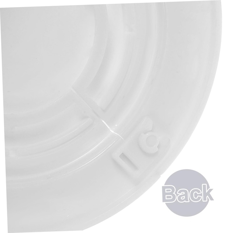 Gatuida 4pcs Air Conditioner Hole Cover Decorative Cap Wall Vent