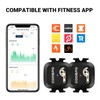 COOSPO Bicycle Speed Sensor and Cadence Sensor Bluetooth ANT+, Cadence