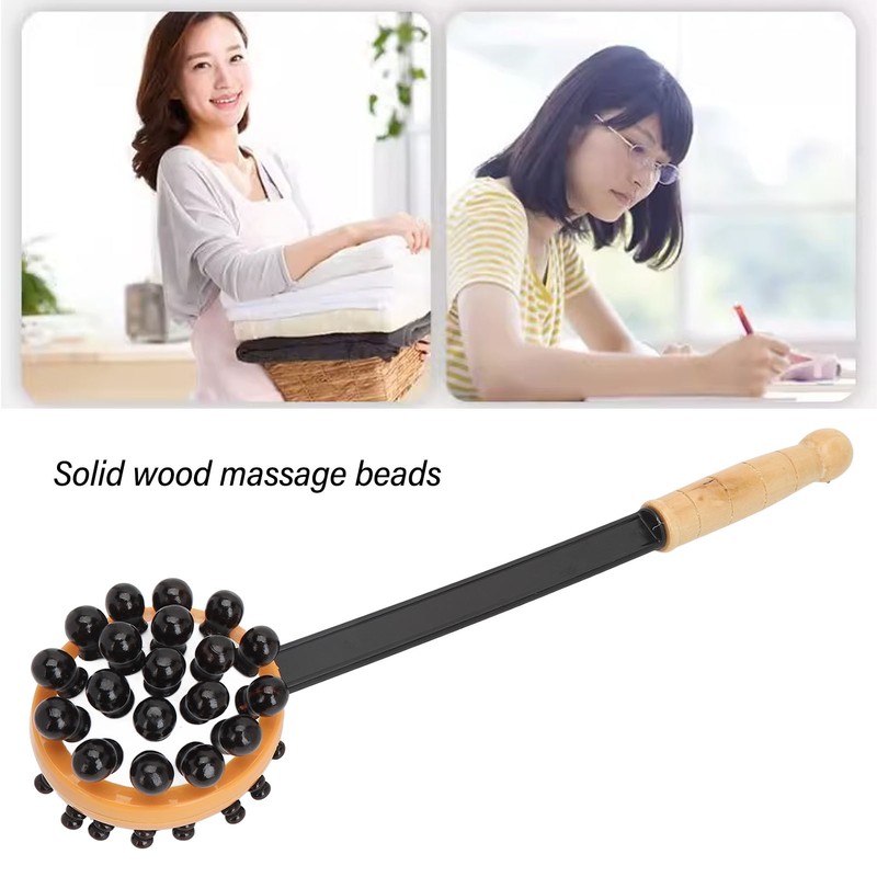 2pcs Massage Hammer Manual Meridian Back Massage Handheld Knock Back