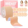 Cinta para Busto 5 Metros, Tape para Busto, Cubre Pezones