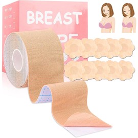 Cinta para Busto 5 Metros, Tape para Busto, Cubre Pezones para Mujer