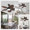 Wiviniya Tropical Ceiling Fans with Lights and Remote/APP Control, 44