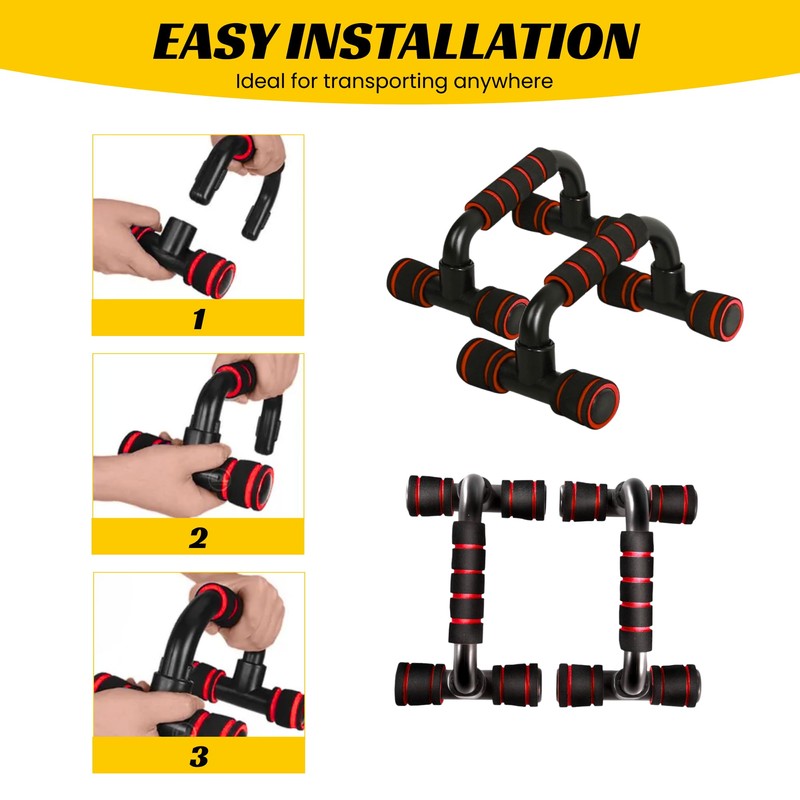 Parallel Push Up Bars Non-Slip Parallel Bar Push Up Bars