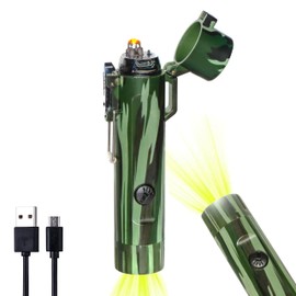 Pick-a-Palooza - Encendedor eléctrico de arco recargable y linterna