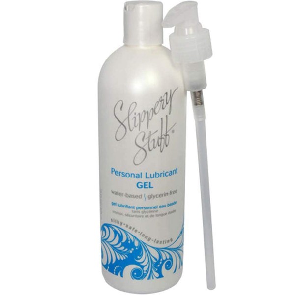 Slippery Stuff 78662 Gel, 16 oz. Bottle with Pump