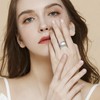 sylacor Adjustable 14K Gold Plated Stacking Rings for Oura Ring