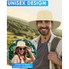 BROTOU UPF 50 Foldable Unisex Wide Brim Sun Hats, Breathable