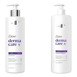 Kit Dove: Shampoo Fuerza Anti-caída 675ml + Acondicionador Anti-caída 675ml