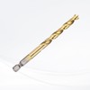 sourcing map Brad Point Drill Bits 7mm(9/32) Dia 1/4" Hex