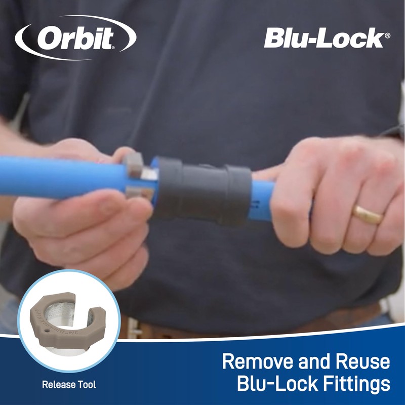 Orbit 31377H - 3/4" x 1/2" Blu-Lock Reducing Coupling