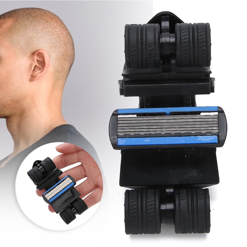 Manual Bald Hair Clipper Portable Beard Shaver Body Hair Trimmer