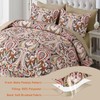 Drucon Boho Comforter Set Queen Size, 7 Pieces Bed in