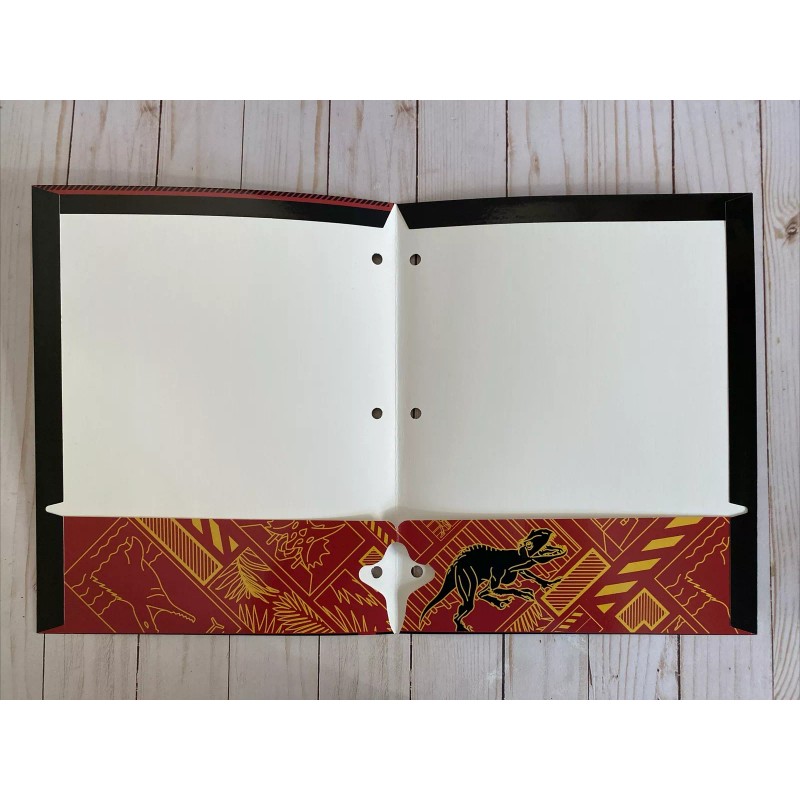 Universal Studios Jurassic Park World 2 Folders + Spiral Notebook
