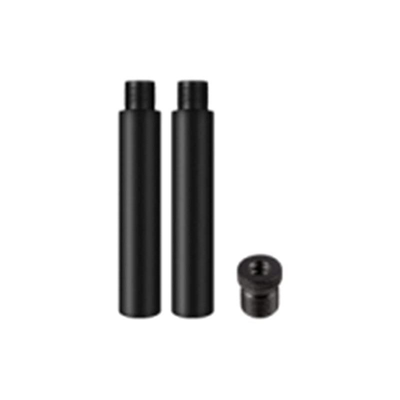 2PCS Metal Mic Stand 76mm Microphone Extension Rod with 5/8"