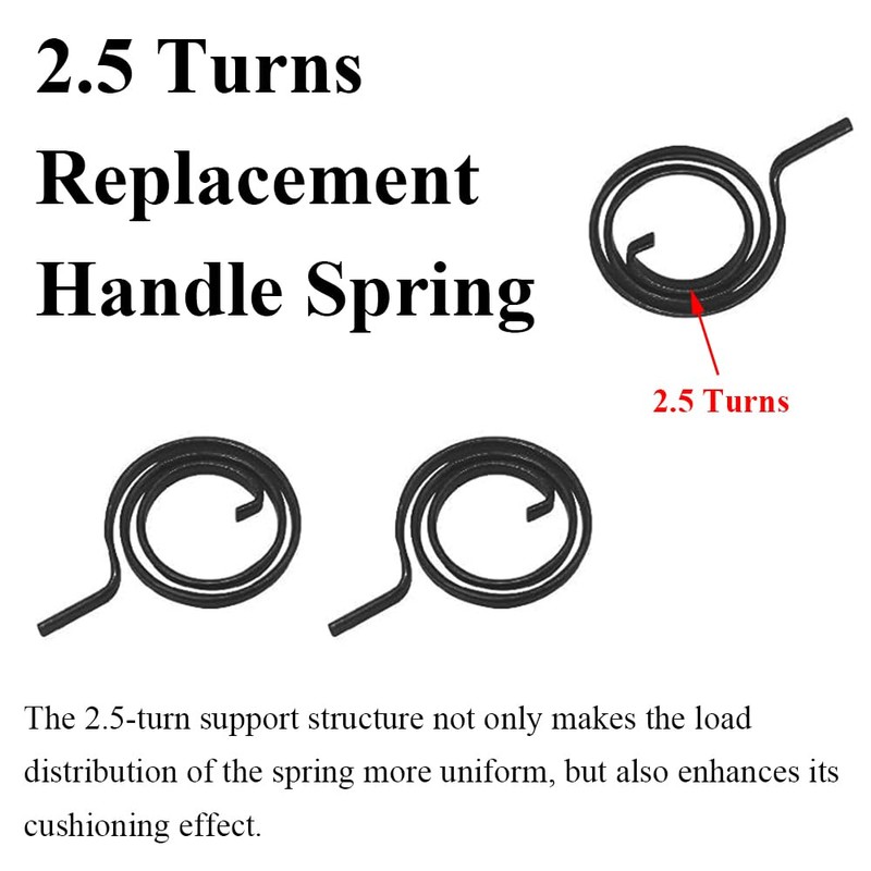6 Pcs Door Handle Springs, Door Handle Spring Repair Kit,
