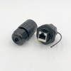 CNLINKO RJ45 Ethernet Industrial Circular Connector, Male Plug & Female
