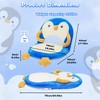 Floor Chair for Kids, Penguin Floor Seating with Back Support