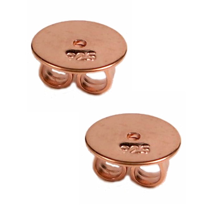 XXL Clasp for Stud Earrings Rose Gold Silver 925 |