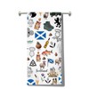 MYSOMY Scottish Kitchen Towels Scottish Kitchen Decor Scottish Thistle Towel