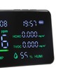 CO2 Detector ABS and Electronic TVOC Sensor Components Digital Temperature