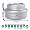 Boundless Voyage Titanium Denatured Alcohol Burner Camping Stove Portable Ultralight