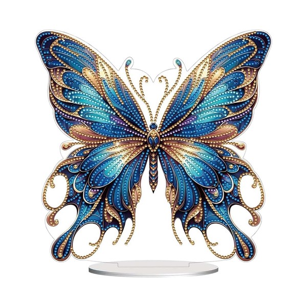 CHAOTEMAI Butterfly Girls Diamond Painting Set DIY Rose Butterfly Desktop