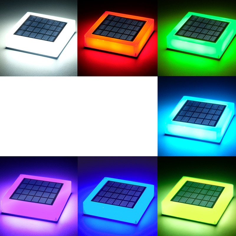 Solar LED Post Light High Brightness Waterproof Safe Stable Solar