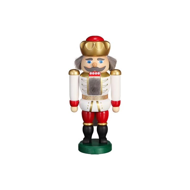 Seiffener Volkskunst Nutcracker Exclusive King 20 cm Made in Germany