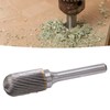 Carbide Burr Rotary File Single Cut Die Grinder Tool for