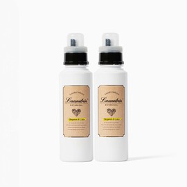 Laundrin Botanical Laundry Softener Bergamot & Cedar, 2pk - Fabric Softener Liquid - Eco-Friendly & Plant-Based Softener - Laundry Scent Boosters - Laundry Fabric Softener - Fabric Scent Softener