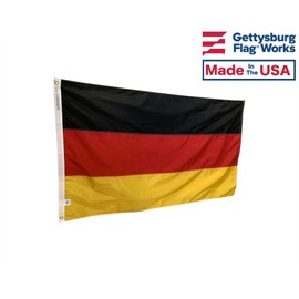 6x10' Germany Flag - All Weather Nylon & Reinforced Stitching - Proudly Made in The USA