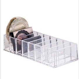 Caja De Almacenamiento De CosméTicos, Organizador De Maquillaje Con 8 Compartimentos Caja De Almacenamiento De ExhibicióN Organizador De Mesa Para El Hogar Tienda