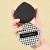 [SS62] Makeup Puff Mochi Cushion Puff Case Set Black FREE / [에스에스62]메이크업퍼프 모찌 쿠션 퍼프 케이스 세트 블랙FREE