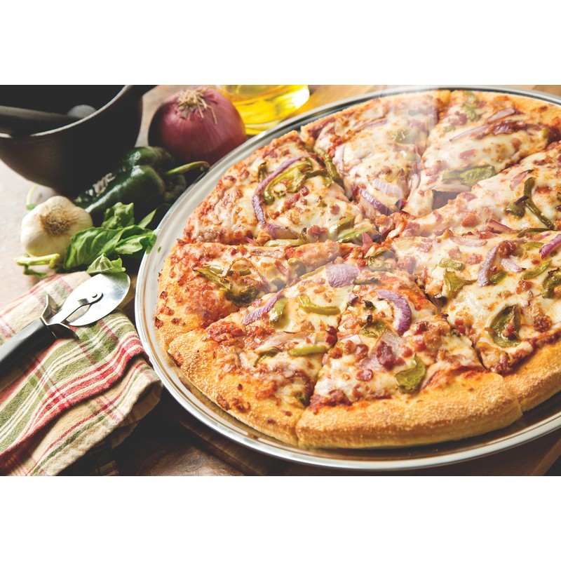 Fox Run Pizza Pan, Stainless Steel, 16" Round Tray