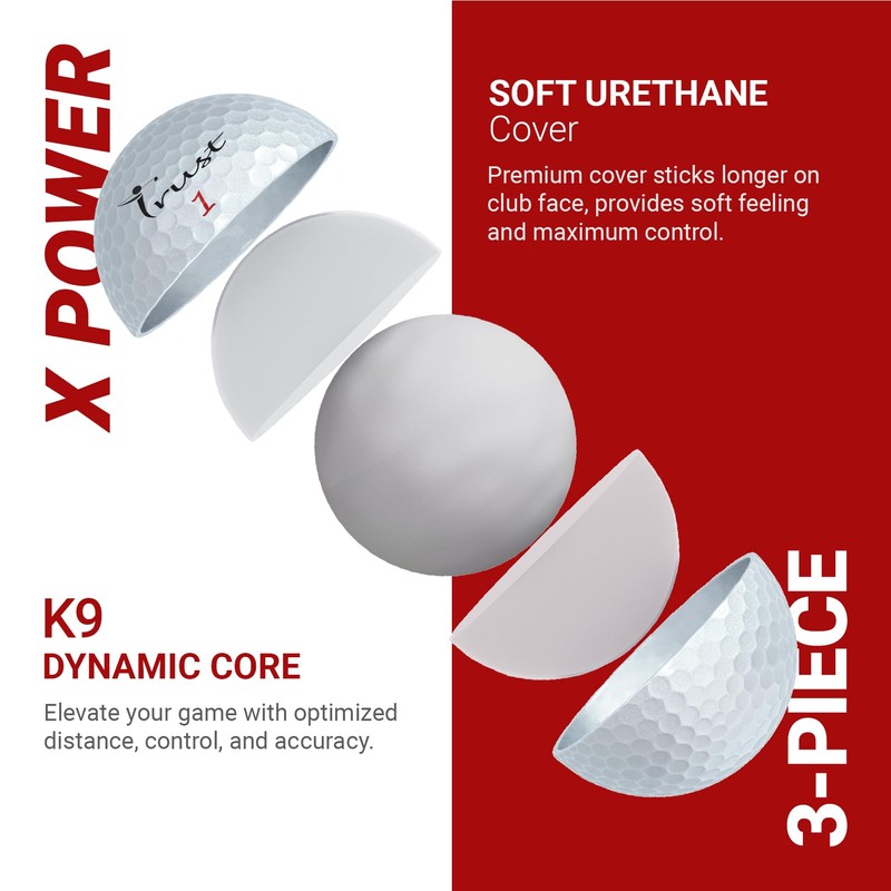 Trust Golf Bison Power Series - Bison X Tour-Grade Urethane